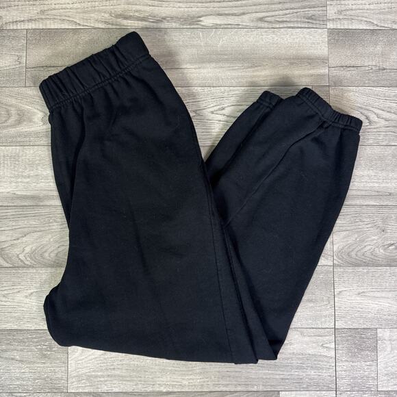Linus Tech Tips High Rise Premium Jogger Sweatpants Black sz M - Picture 1 of 5